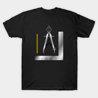 Pencil Square and Compass T-Shirt